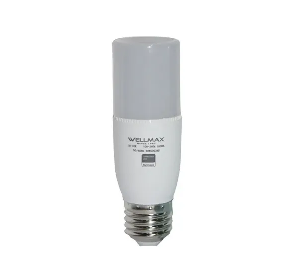 Bombillo Wellmax Stick 12W Led Samsung E27 100-240 Luz Fria 25.000 Horas
